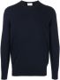 Fedeli Trui met geribbelde afwerking Blauw - Thumbnail 1