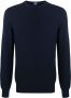 Fedeli Trui met ronde hals Blauw - Thumbnail 1