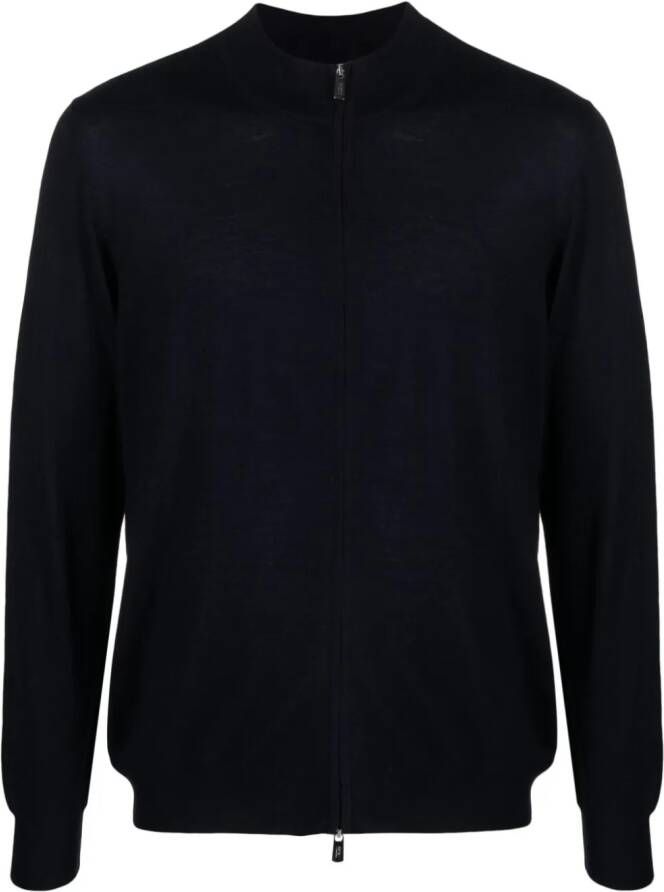 Fedeli Wollen vest Blauw