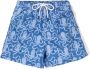 Fedeli Zwembroek met print Blauw - Thumbnail 1