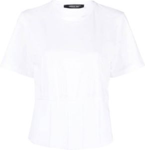 Federica Tosi T-shirt met korte mouwen Wit