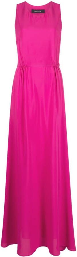 Federica Tosi Maxi-jurk met uitgesneden detail Roze