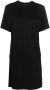 Federica Tosi Mini-jurk met getailleerde taille Zwart - Thumbnail 1