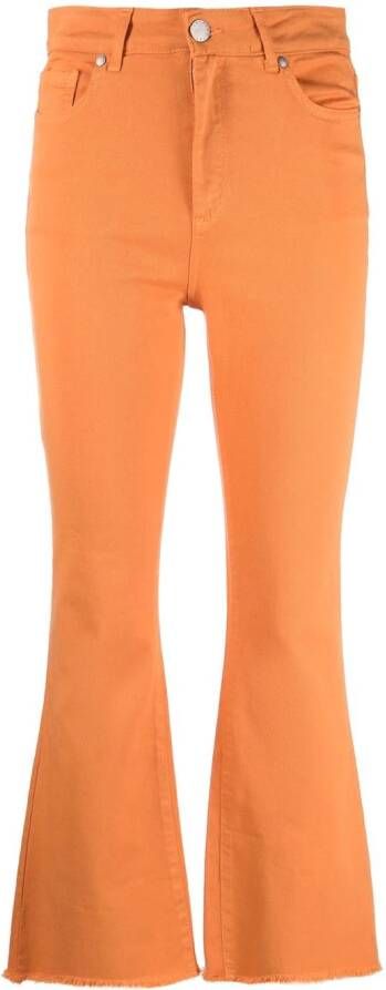 Federica Tosi High waist broek Oranje