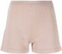 Federica Tosi High waist shorts Beige - Thumbnail 1