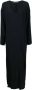 Federica Tosi Maxi-jurk met V-hals Zwart - Thumbnail 1