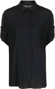 Federica Tosi short-sleeve shirt Zwart