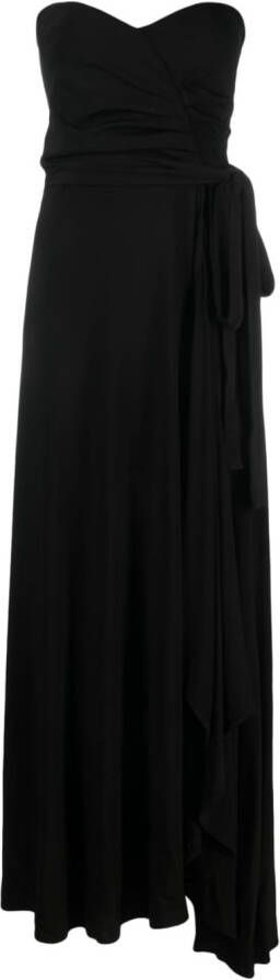 Federica Tosi Jersey jurk Zwart
