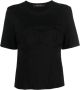 Federica Tosi T-shirt met print Zwart - Thumbnail 1