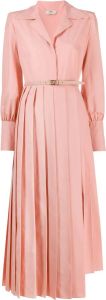 Fendi Asymmetrische jurk Roze