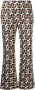 FENDI Broek met luipaardprint Wit - Thumbnail 1