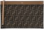 FENDI Clutch met monogram patroon Bruin - Thumbnail 1