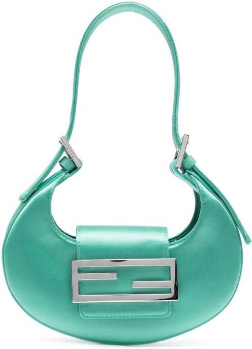 FENDI Cookie kleine shopper Groen