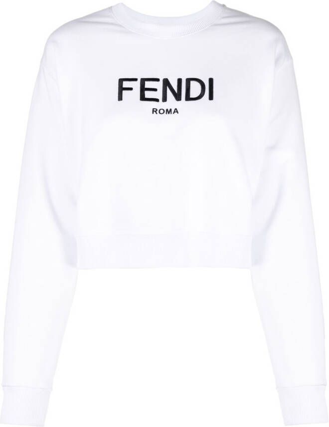 FENDI Cropped sweater Wit