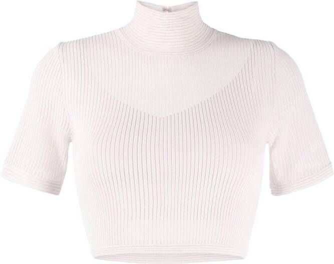 FENDI Cropped top Beige