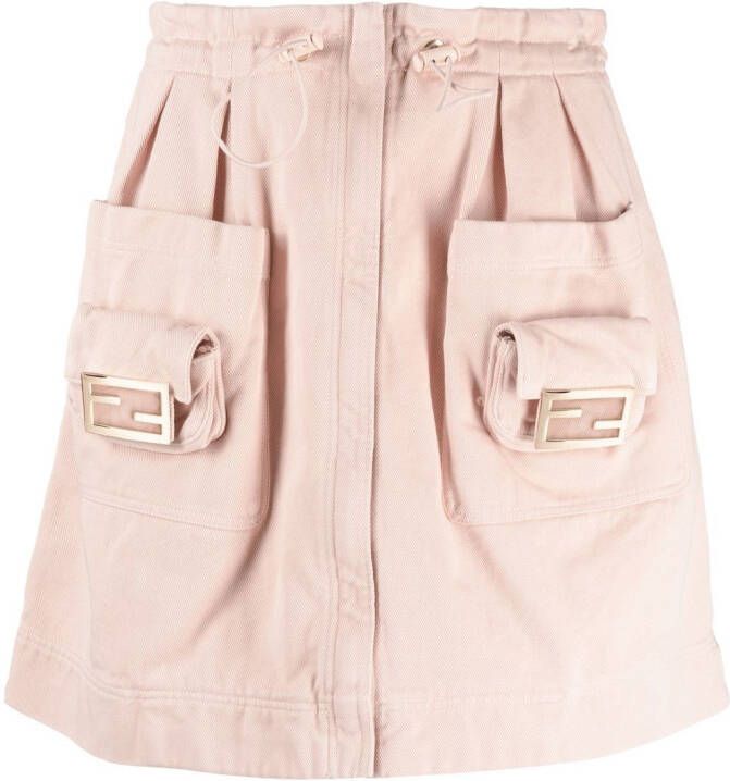 FENDI Cargo rok Roze