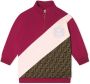Fendi Kids Sweater met geborduurd logo Roze - Thumbnail 1