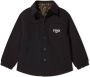 Fendi Kids Shirtjack met monogramprint Bruin - Thumbnail 1