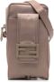 FENDI Messengertas met logoplakkaat Beige - Thumbnail 1