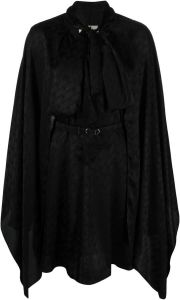 Fendi Mini-jurk met jacquard Zwart