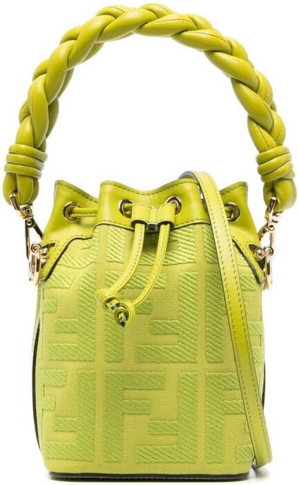 FENDI Mon Tresor bucket-tas Groen