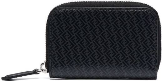 FENDI Portemonnee met FF print Grijs