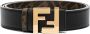 FENDI Riem met logoplakkaat Zwart - Thumbnail 1