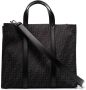 FENDI Shopper met FF-monogram Zwart - Thumbnail 1