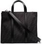 FENDI Shopper met monogram Zwart - Thumbnail 1