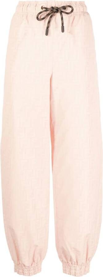 FENDI Straight trainingsbroek Roze