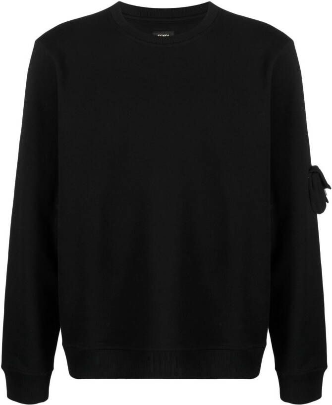 FENDI Sweater met print Zwart