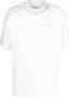 Feng Chen Wang T-shirt met logoprint Wit - Thumbnail 1
