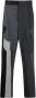 Feng Chen Wang Broek met patchwork Grijs - Thumbnail 1