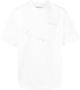 Feng Chen Wang T-shirt met logoprint Wit - Thumbnail 1