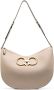 Ferragamo Gancini schoudertas met logo Beige - Thumbnail 1