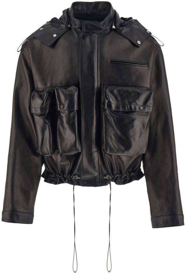 Ferragamo Jack met trekkoord Zwart