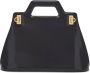 Ferragamo Leren shopper Zwart - Thumbnail 1