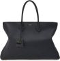 Ferragamo Leren shopper Zwart - Thumbnail 1
