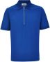 Ferragamo Poloshirt met logoprint Blauw - Thumbnail 1