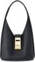 Ferragamo Gancini hobo tas met gesp Zwart - Thumbnail 1