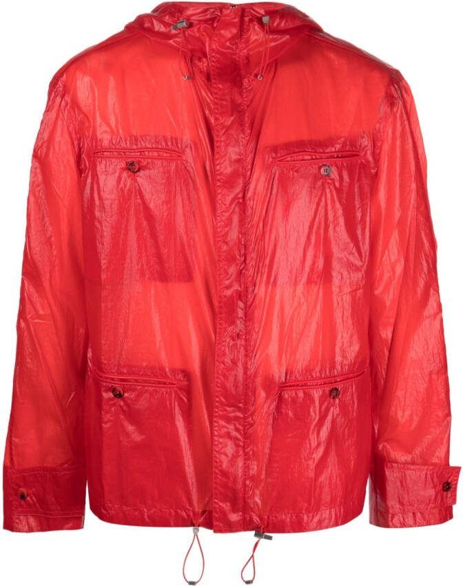 Ferragamo Jack met capuchon Rood