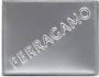 Ferragamo Portemonnee met logo-reliëf Zilver - Thumbnail 1