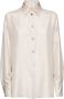 Ferragamo Satijnen shirt Wit - Thumbnail 1