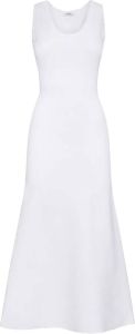 Ferragamo Mouwloze jurk Wit