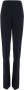 Ferragamo Straight plooibroek Zwart - Thumbnail 1