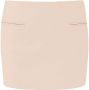 Ferragamo Straight mini-rok Beige - Thumbnail 1