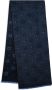 Ferragamo Stropdas met jacquard Blauw - Thumbnail 1