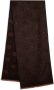 Ferragamo Stropdas met jacquard Bruin - Thumbnail 1