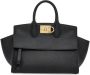 Ferragamo Medium Studio Soft shopper Zwart - Thumbnail 1