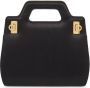 Ferragamo Wanda Gancini tas met gesp Zwart - Thumbnail 1